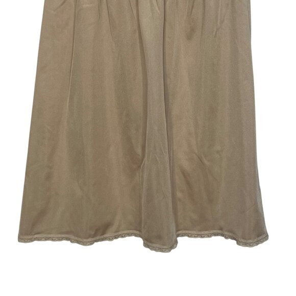 Vanity Fair Womens Skirt Slip Anti-Static Beige Size Small New - Picture 4 of 7